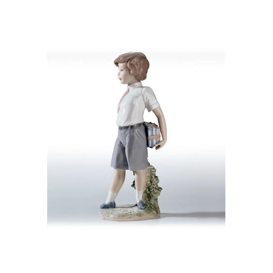 Lladro - Little School Boy