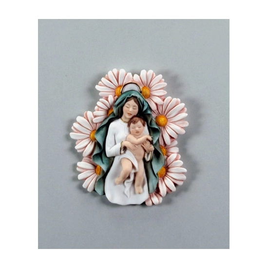 Giuseppe Armani - Madonna Of The Daisies - Plaque