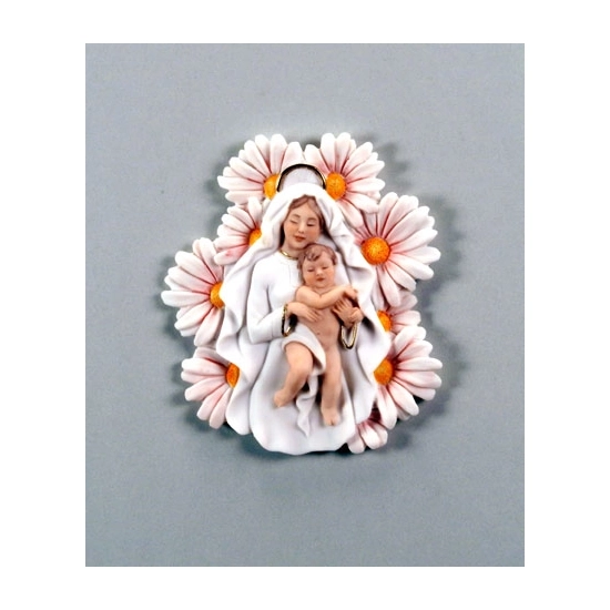 Giuseppe Armani - Madonna Of The Daisies - Plaque