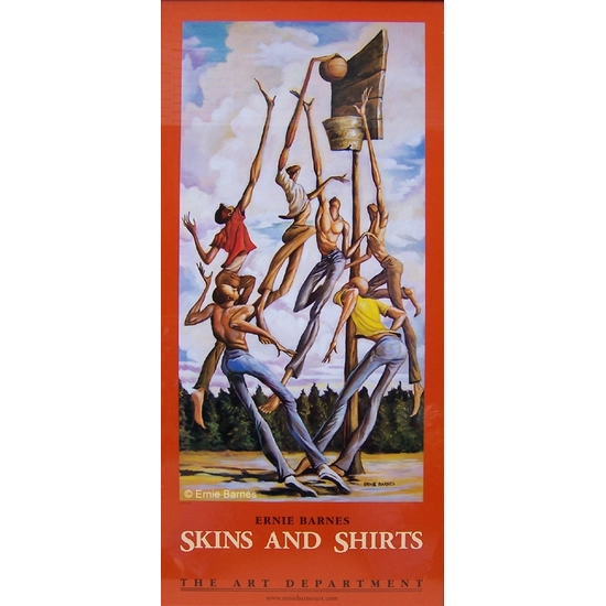 Ernie Barnes - Skins & Shirts-Unsigned