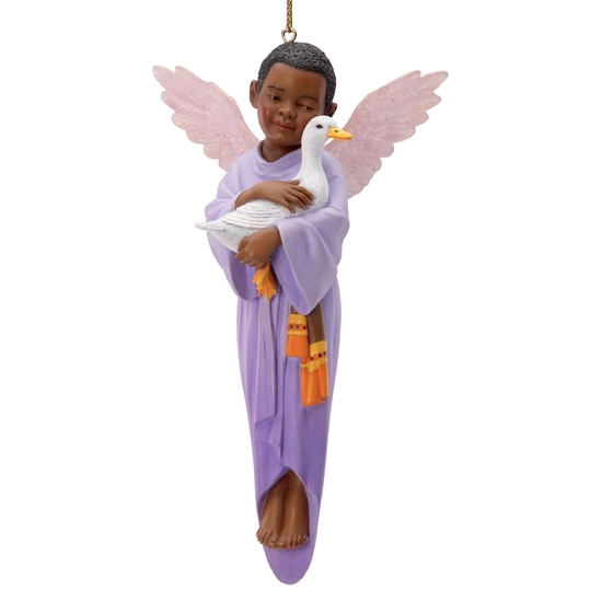 Ebony Visions Darling Ducky 2011 Annual Ornament