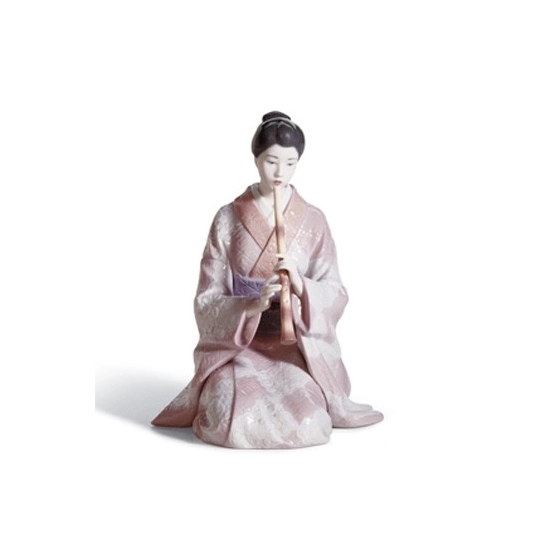 Lladro - Shakuhachi Player