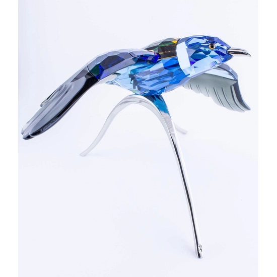 Swarovski Crystal - Blue Roller, Paradise Bird, Turquoise