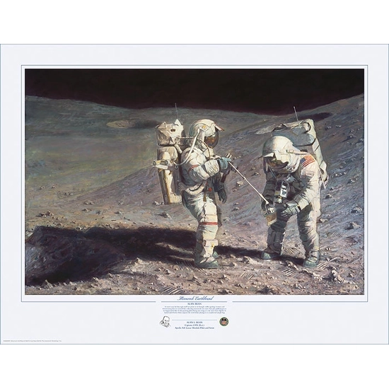 Alan Bean - Moonrock-Earthbound