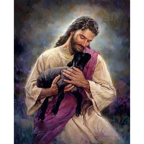 Nathan Greene - The Lamb Of God Studio Canvas Giclee