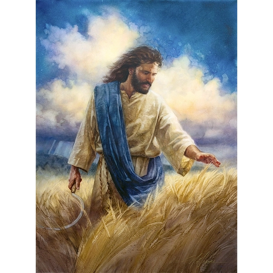 Nathan Greene - Reaping The Harvest Watercolor Giclee