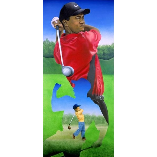 Terry Wilson - Tiger Woods Giclee