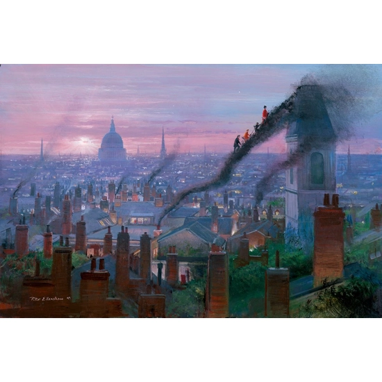 Peter Ellenshaw - Smoke Staircase