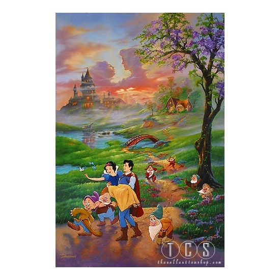 Jim Warren - Snow Whites Romance Artist Proof - From Snow White and the Seven Dwarfs