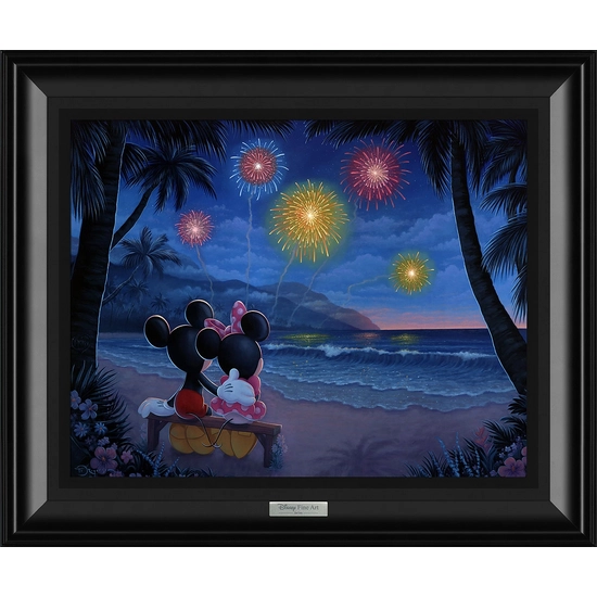 Tim Rogerson - Evening Fireworks on the Beach