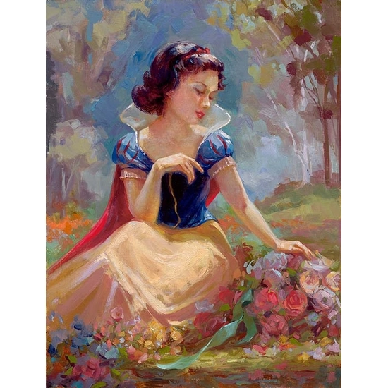 Lisa Keene - Gathering Flowers From Snow White and the Seven Dwarfs H/C Edition No 3