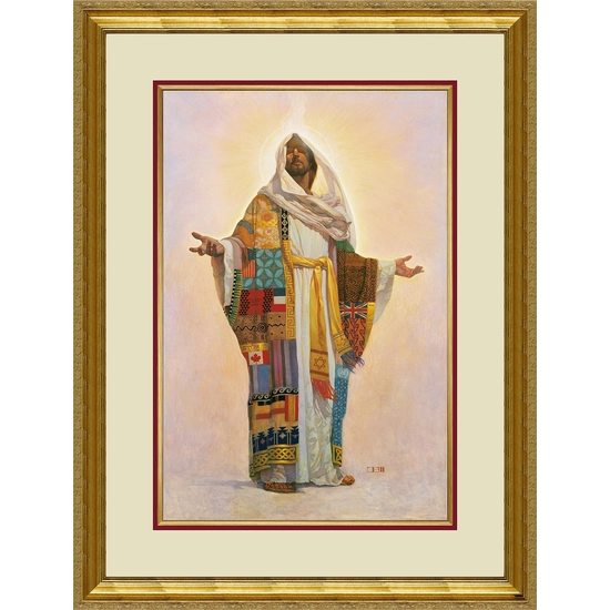 Master Peace Collection - Coat Of Many Colors Limited Edition Framed