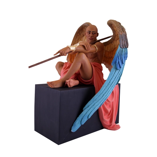 Thomas Blackshear - Angel At Rest Artist Proof Hand Signed By Thomas Blackshear