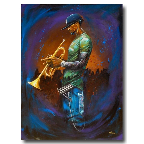 Frank Morrison - Blue Notes Remarque