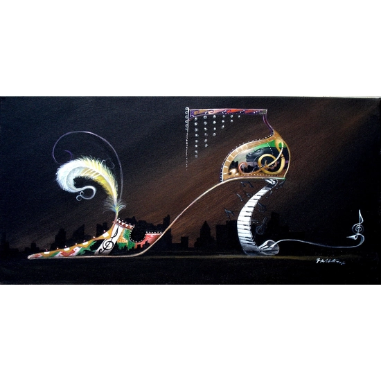 Frank Morrison - Sole Music Giclee Remarque