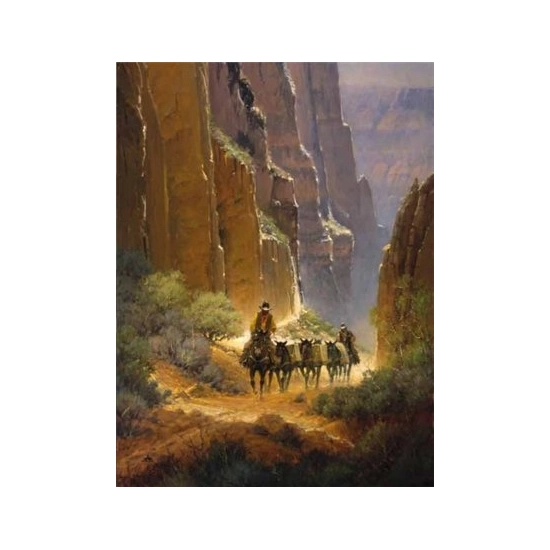 G Harvey - Canyon Trails Serigraph Deluxe Edition