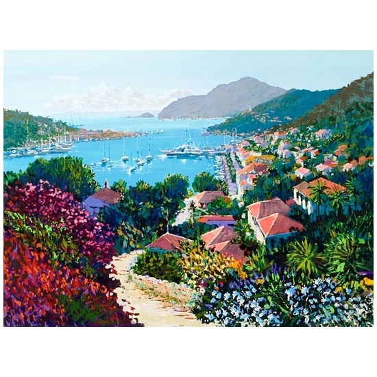 Kerry Hallam - St Barts Canvas