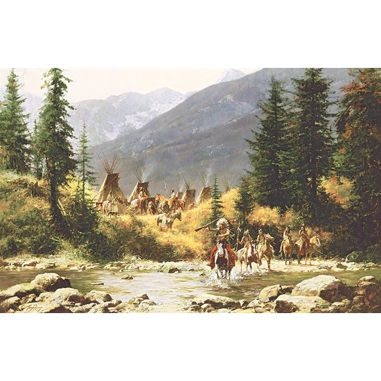Howard Terpning - CROW COUNTRY