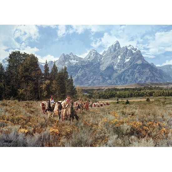 Paul Calle - In the Valley of the Grand Tetons