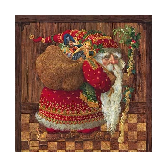 James Christensen - OLDE WORLD SANTA