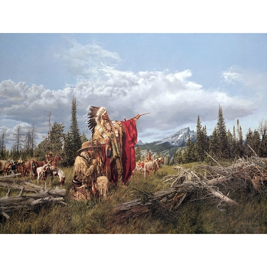 Paul Calle - In the Land of the Teton Sioux