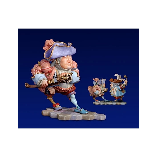 James Christensen - Tweedle Dee Porcelain Sculpture