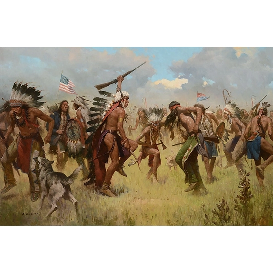 Z.S.  Liang - Victory Dance, Little Big Horn, 1876 Masterwork