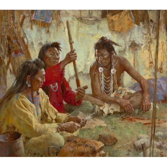 Howard Terpning - Seeking Guidance from the Great Spirit