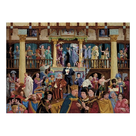James Christensen - All The World's A Stage Artist Proof