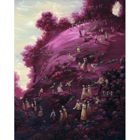John Holyfield - Ascension Lithograph