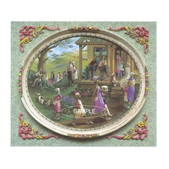 John Holyfield - Sunday Lithograph