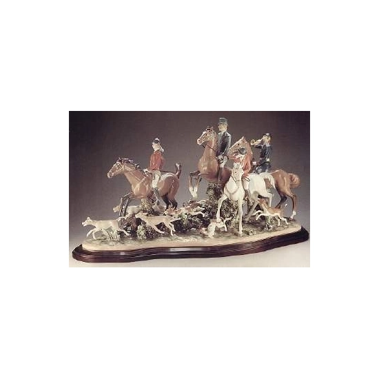 Lladro - Fox Hunt