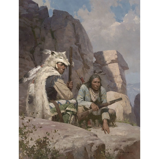 Z.S.  Liang - Observers Above Fort Phil Kearny 1868