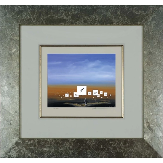 Robert Deyber - Back To Square One Framed