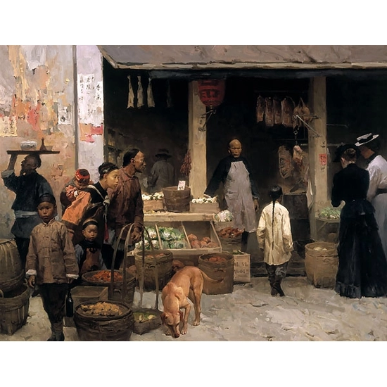 Mian Situ - Chinatown Market San Francisco 1878