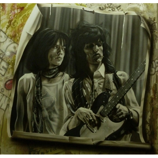 Stickman - No Colors Anymore, I Want Them to Turn Black - Mick and Keith