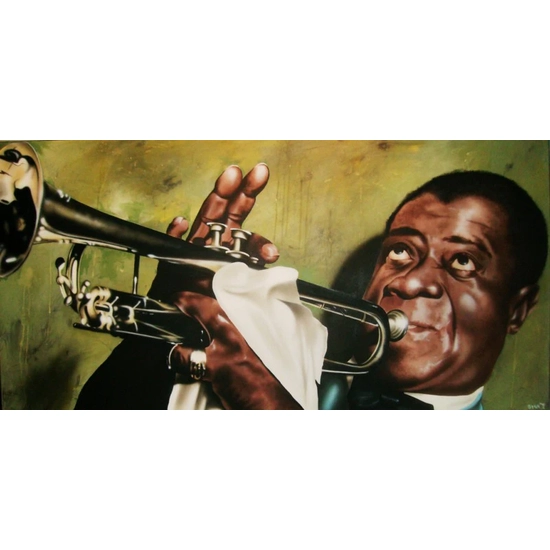 Stickman - Satchmo - Louis Armstrong