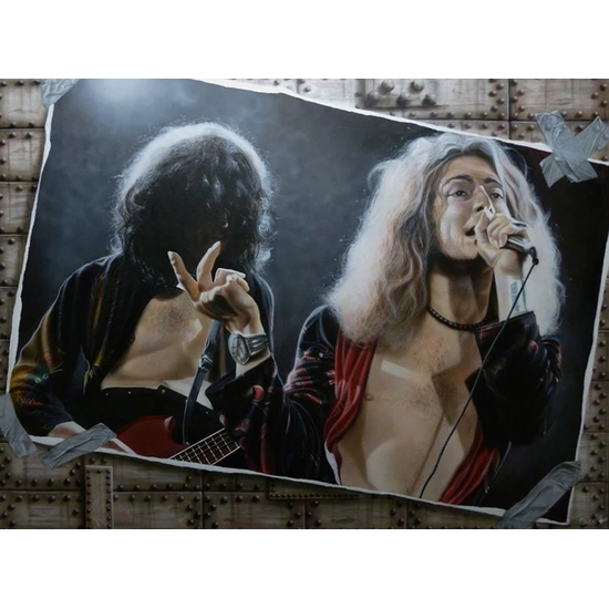 Stickman - Our Shadows Taller Than Our Souls - Jimmy Page & Robert Plant (Led Zeppelin)
