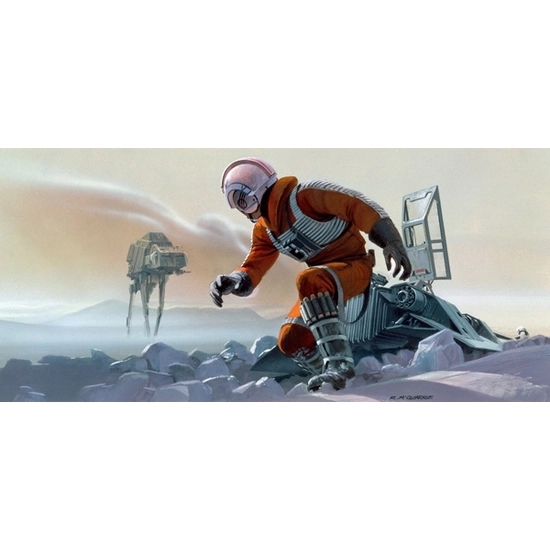Ralph McQuarrie - Luke on Hoth
