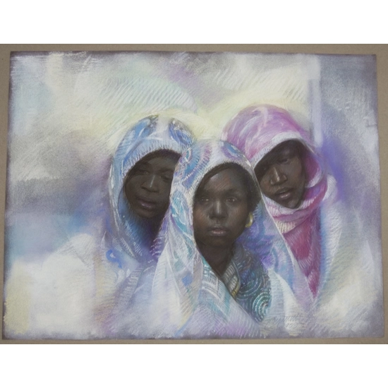 Brenda Joysmith - Symmetry Of Hearts Framed Original