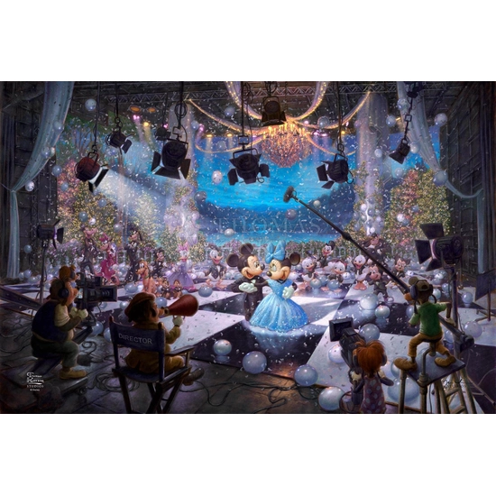 Thomas Kinkade Disney - Disney 100th Celebration