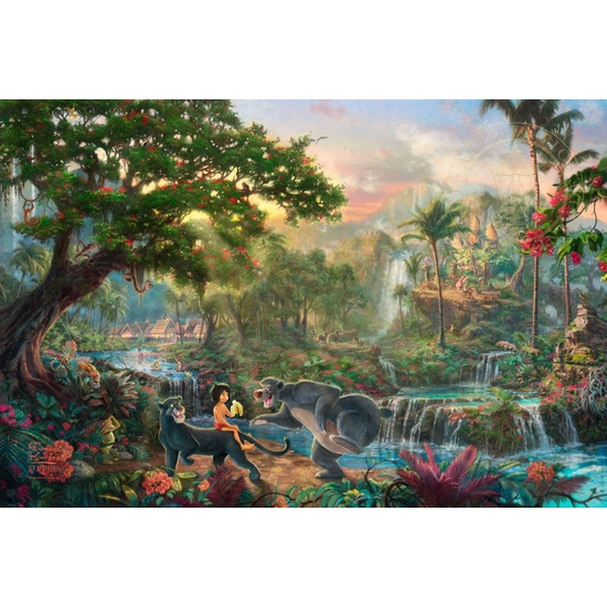 Thomas Kinkade Disney - The Jungle Book