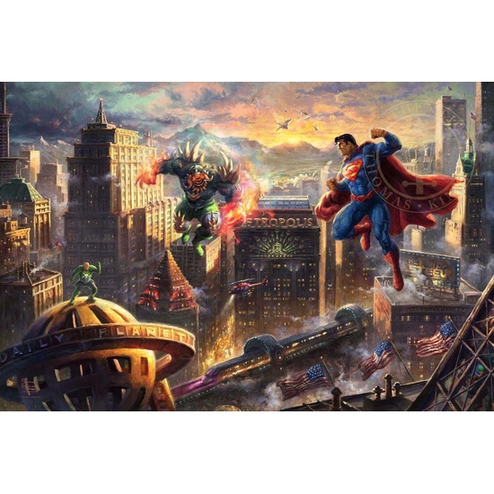 Thomas Kinkade DC Comics - Superman Man of Steel