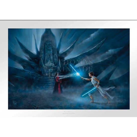 Thomas Kinkade - Rey's Awakening From Star Wars