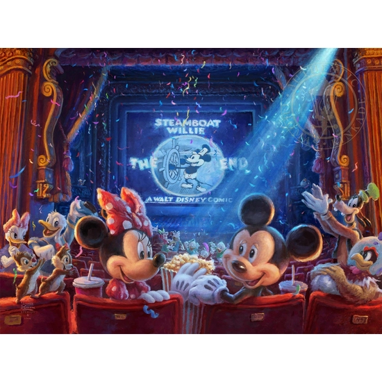 Thomas Kinkade Disney - 90 Years of Mickey