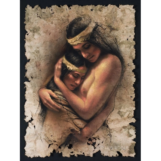 Lee Bogle - The Embrace Artist Proof Hand Enhanced