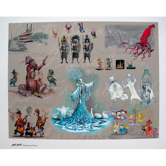 Marc Davis - Imagineering A Dream Framed