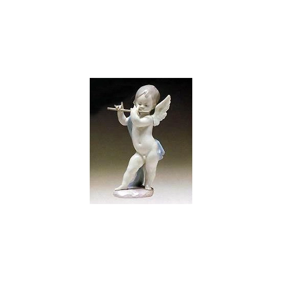 Lladro - Angel With Flute