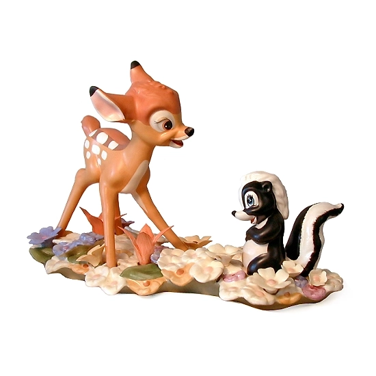 WDCC Disney Classics - Bambi & Flower He Can Call Me A Flower