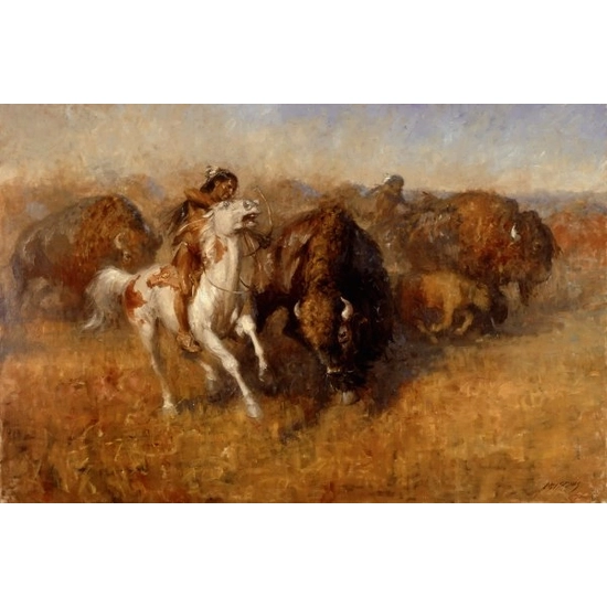 Andy Thomas - Buffalo Hunt By Andy Thomas